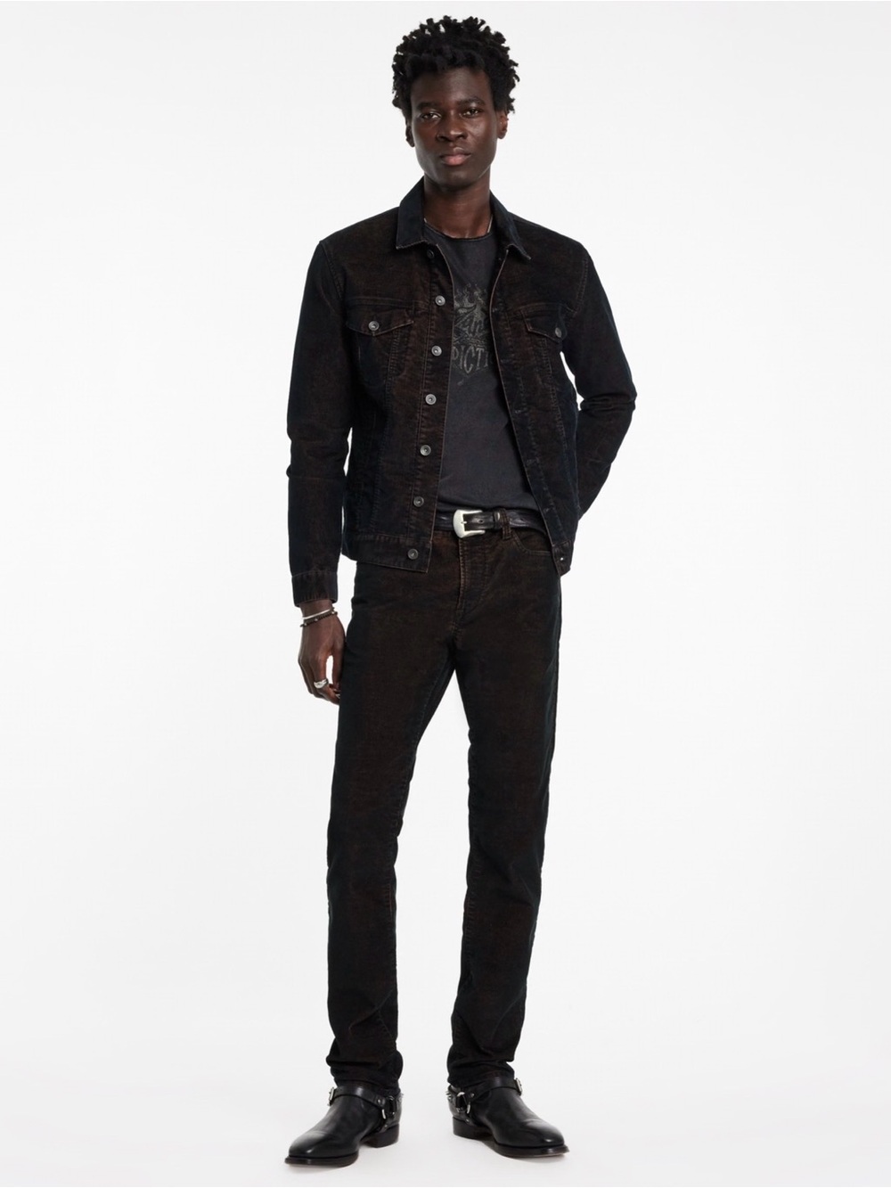 John Varvatos ★ U.S.A. Chocolate Brown Corduroy Jeans